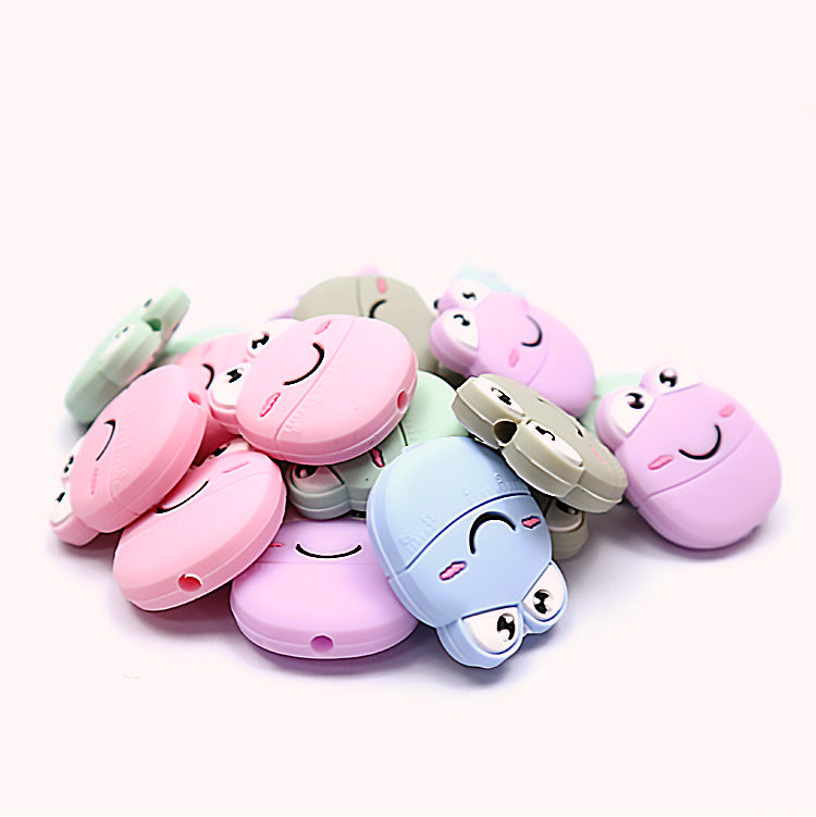 New silicone frog loose beads