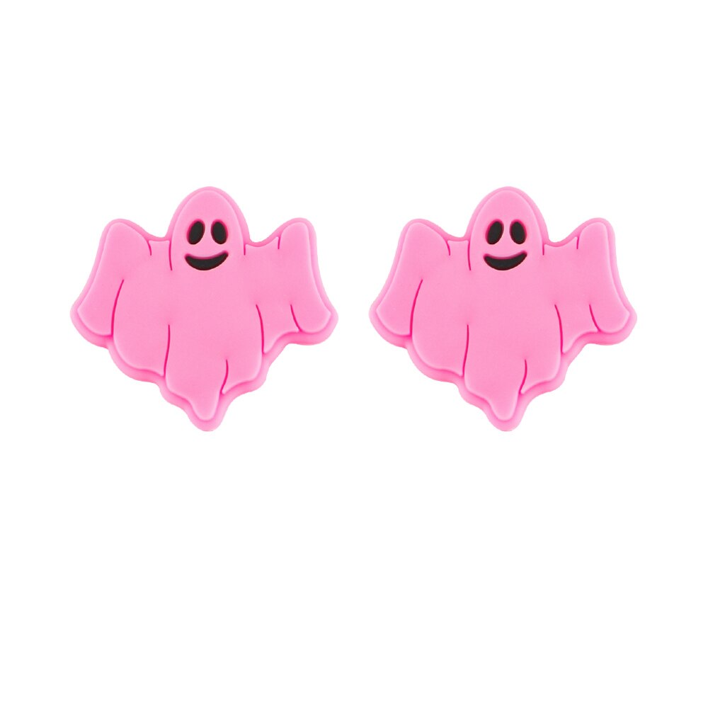 20Pcs New Halloween Ghost Skeleton Series Silicone Beads For Jewelry Making DIY Halloween Gifts Necklace Keychain Accessories