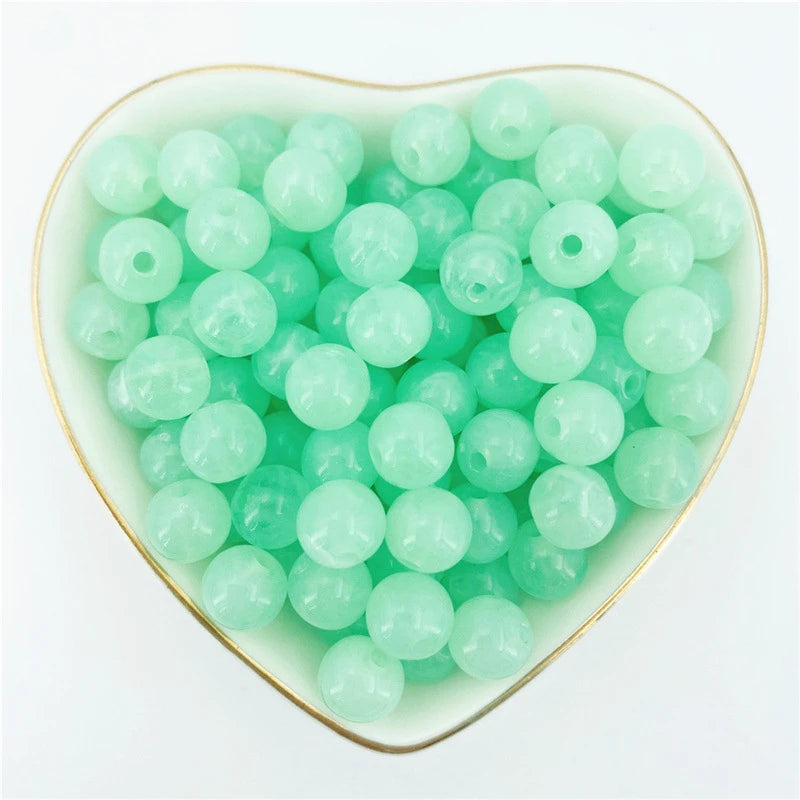 6/8/10mm Two-Color Cloud Beads For Accessories Beads DIYJewelry Making Findings
