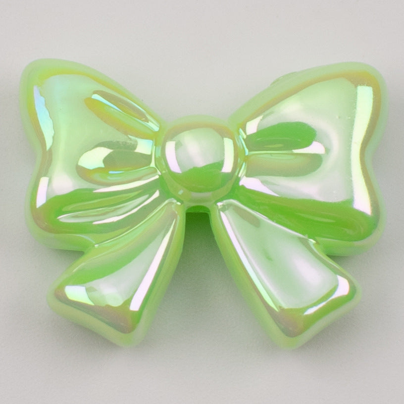 Bow Cute magic color anti-scratch hole DIY accessories accessories