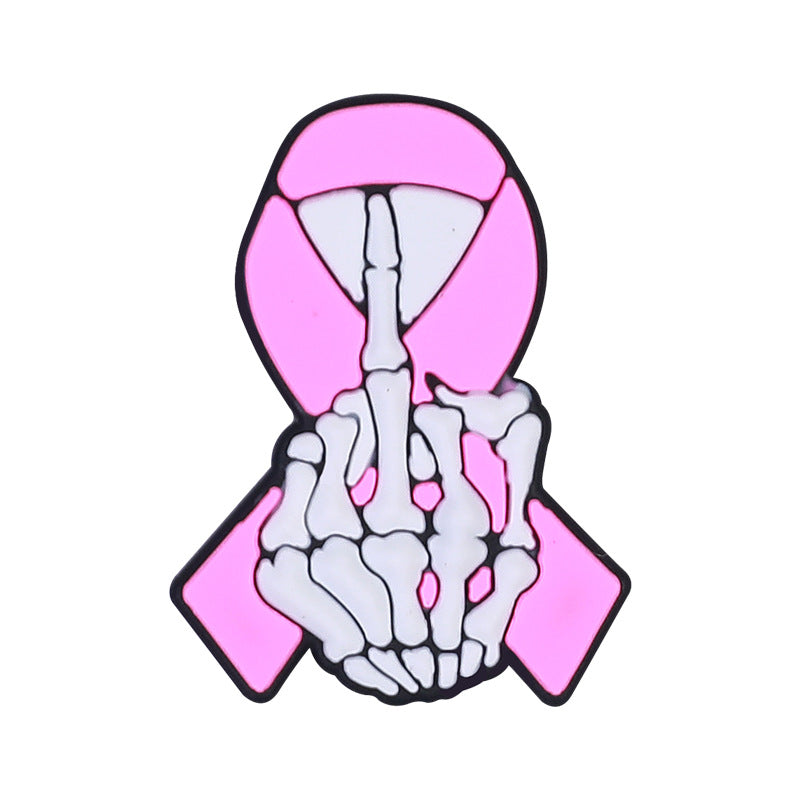 亚马逊护士服硅胶珠子卡通饰品听诊器散珠欧美个性串珠笔配件批发