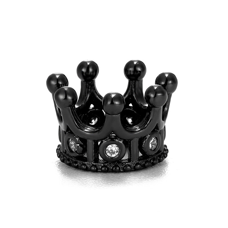 diy Jewelry Micro-set Accessories Crown Jewelry Zircon DIY loose bead bracelet beads