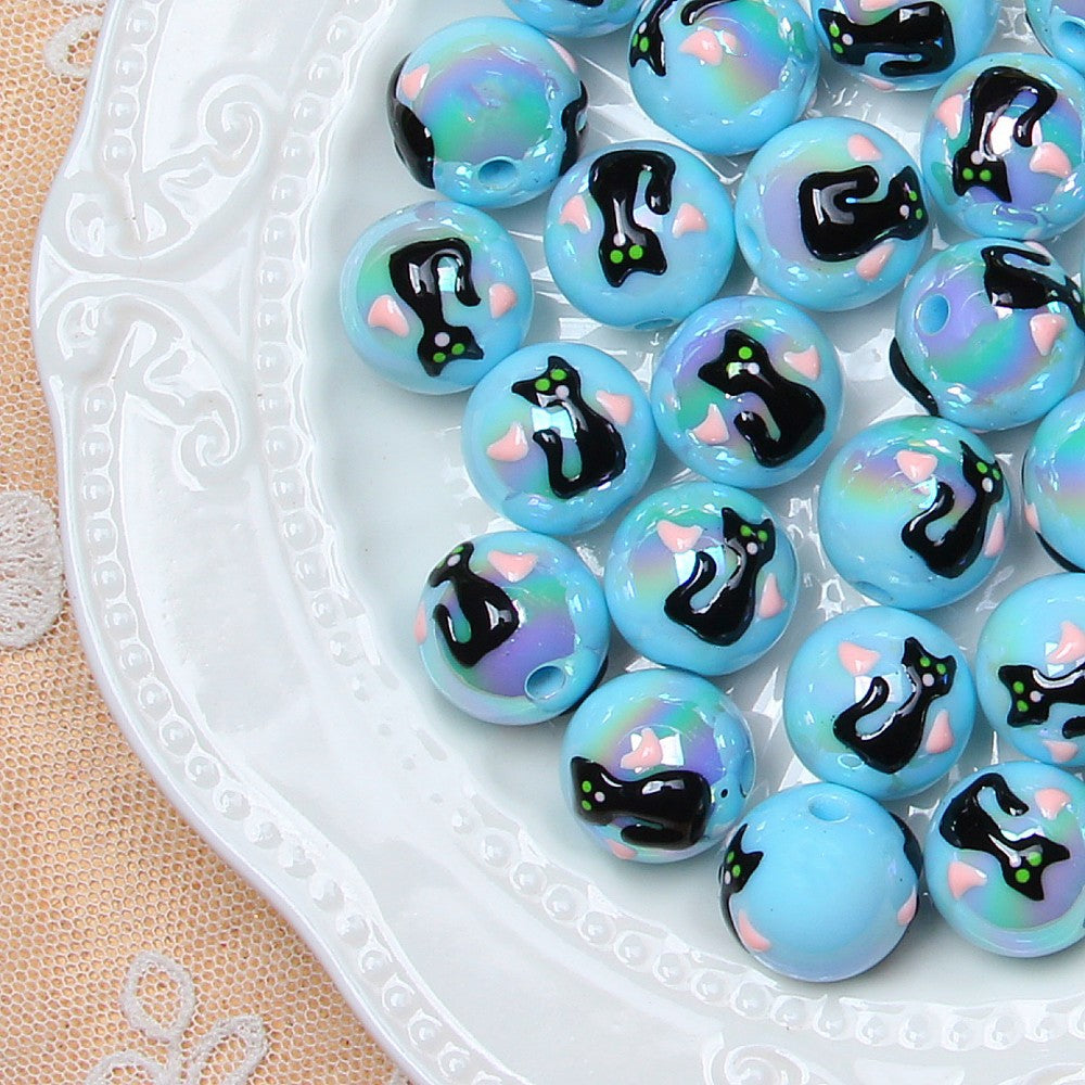 Acrylic beading diy loose bead jewelry accessory beads