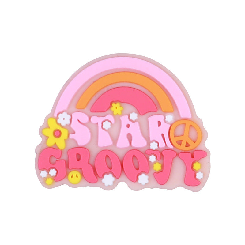 欧美爆款串珠笔饰品散珠卡通硅胶珠子海外直播新款硅胶珠现货批发