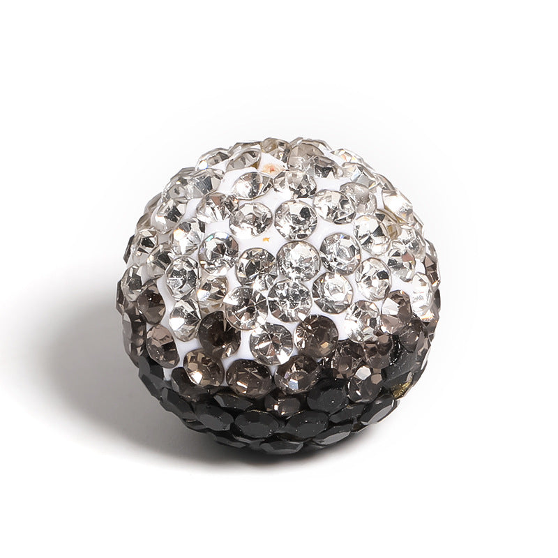 Shambhala clay diamond ball color rhinestone polymer clay bead diy full drill bead