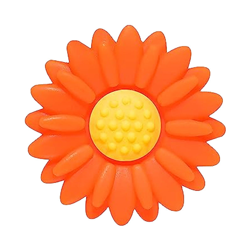 Stock small Daisy silicone beads baby molars solar tooth glue beads diy pacifier chain accessories loose beads wholesale
