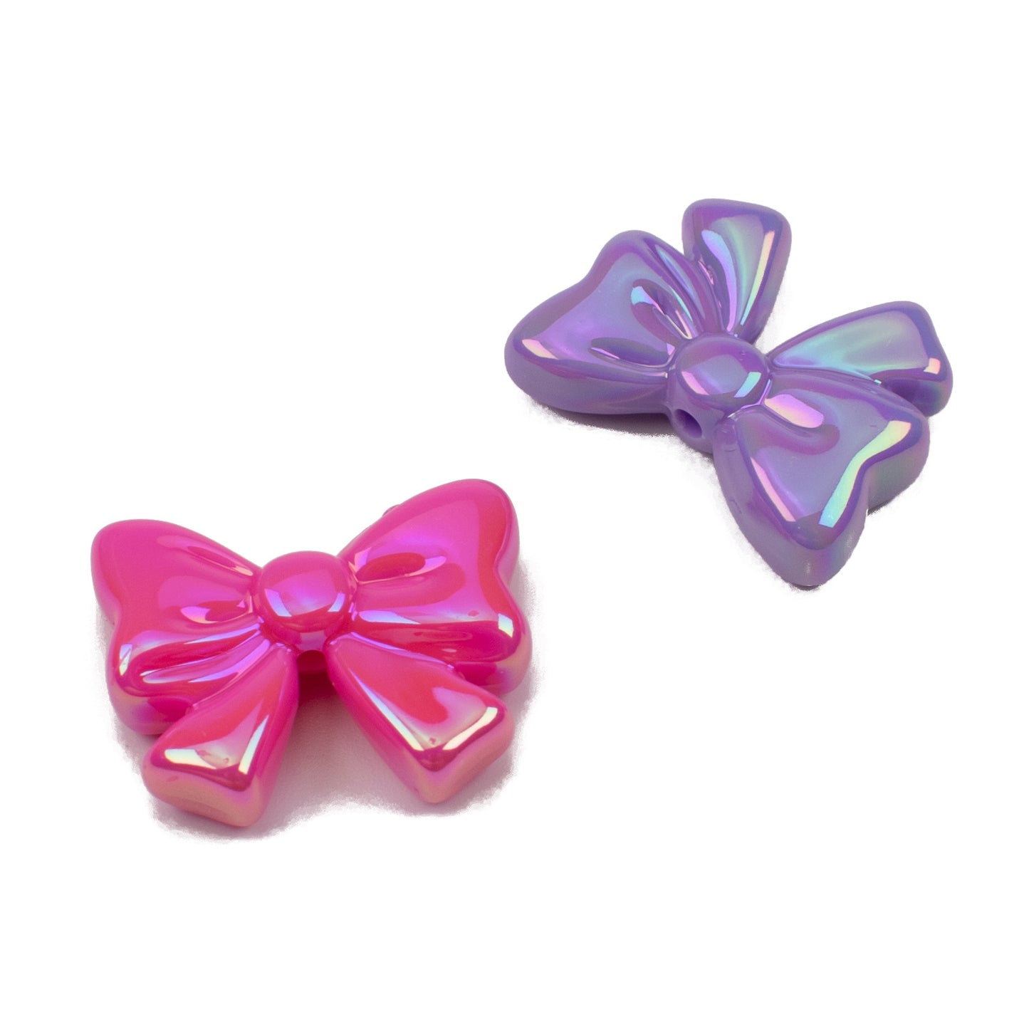 Bow Cute magic color anti-scratch hole DIY accessories accessories