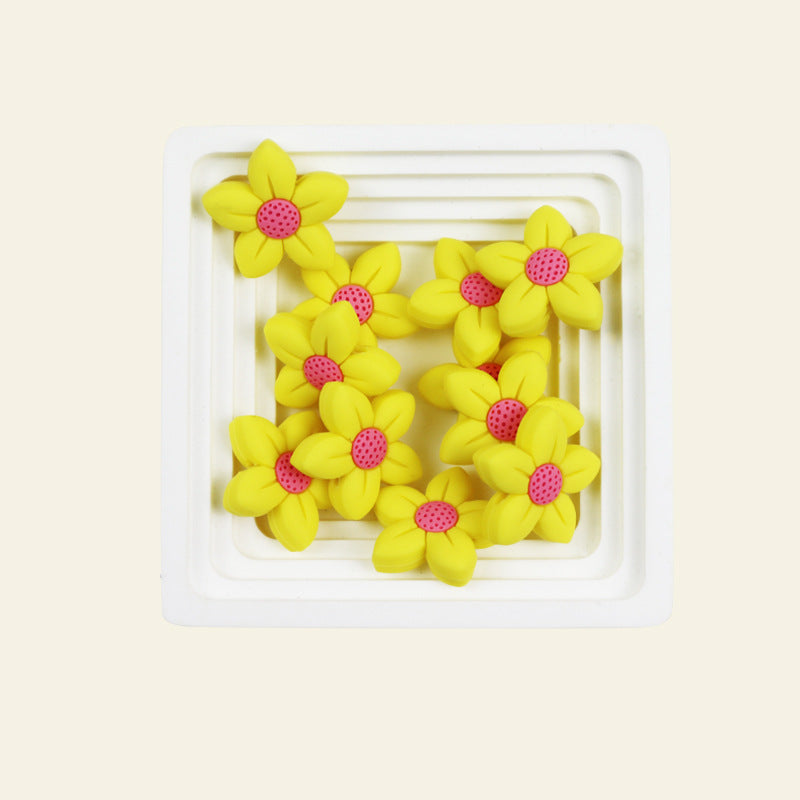 New gardenia loose beads
