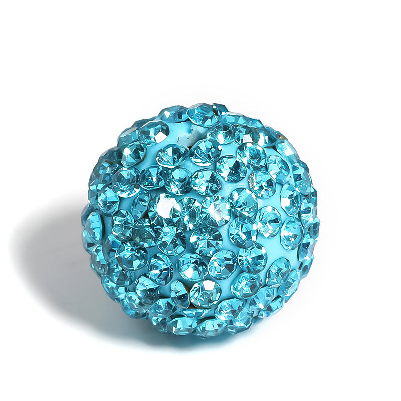 Shambhala clay diamond ball color rhinestone polymer clay bead diy full drill bead