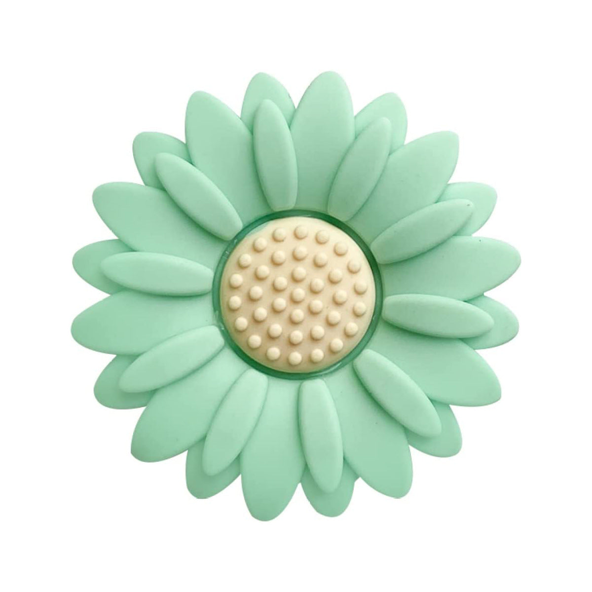 Stock small Daisy silicone beads baby molars solar tooth glue beads diy pacifier chain accessories loose beads wholesale