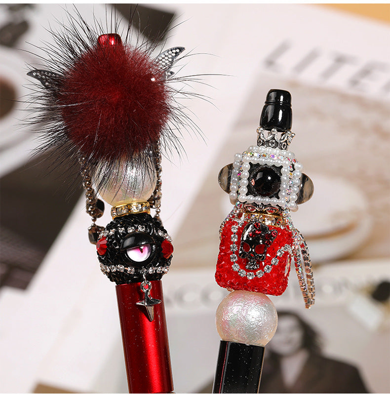 Halloween diy Accessory full of diamond sugar beads Devil's Eye Diamond Ball Bat Skull acrylic beads