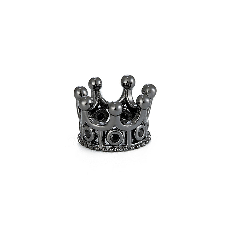 diy Jewelry Micro-set Accessories Crown Jewelry Zircon DIY loose bead bracelet beads