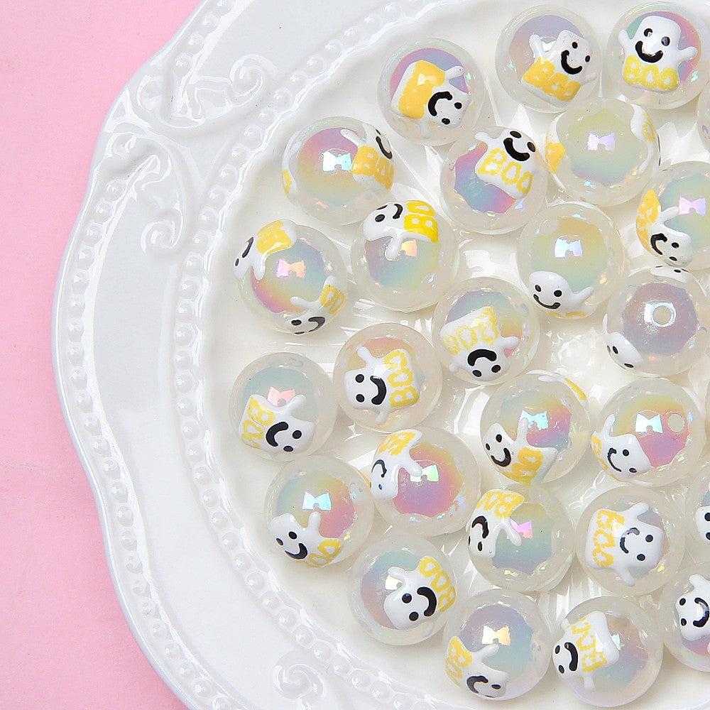 Acrylic beading diy loose bead jewelry accessory beads
