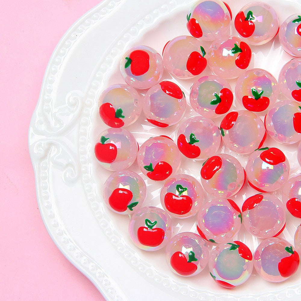 Acrylic beading diy loose bead jewelry accessory beads