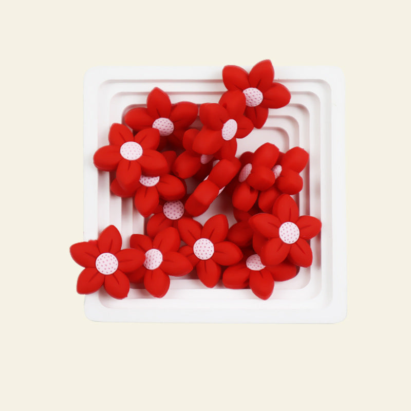 New gardenia loose beads