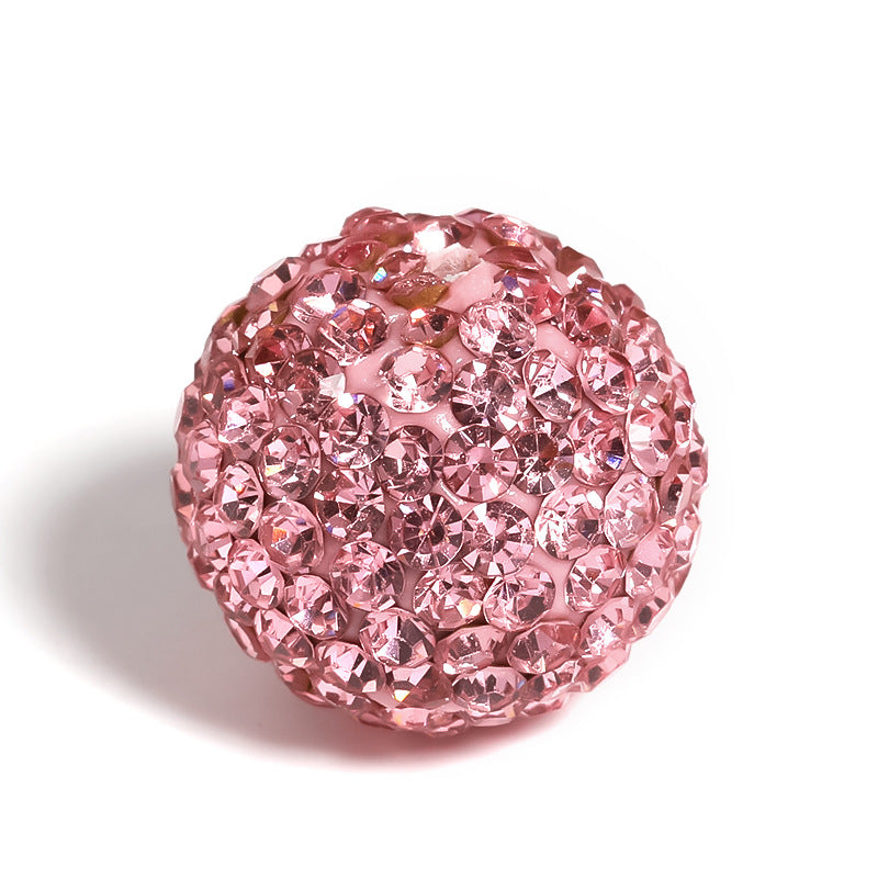 Shambhala clay diamond ball color rhinestone polymer clay bead diy full drill bead