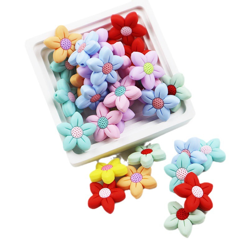 New gardenia loose beads