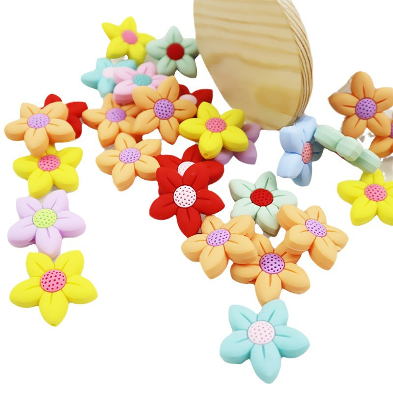 New gardenia loose beads