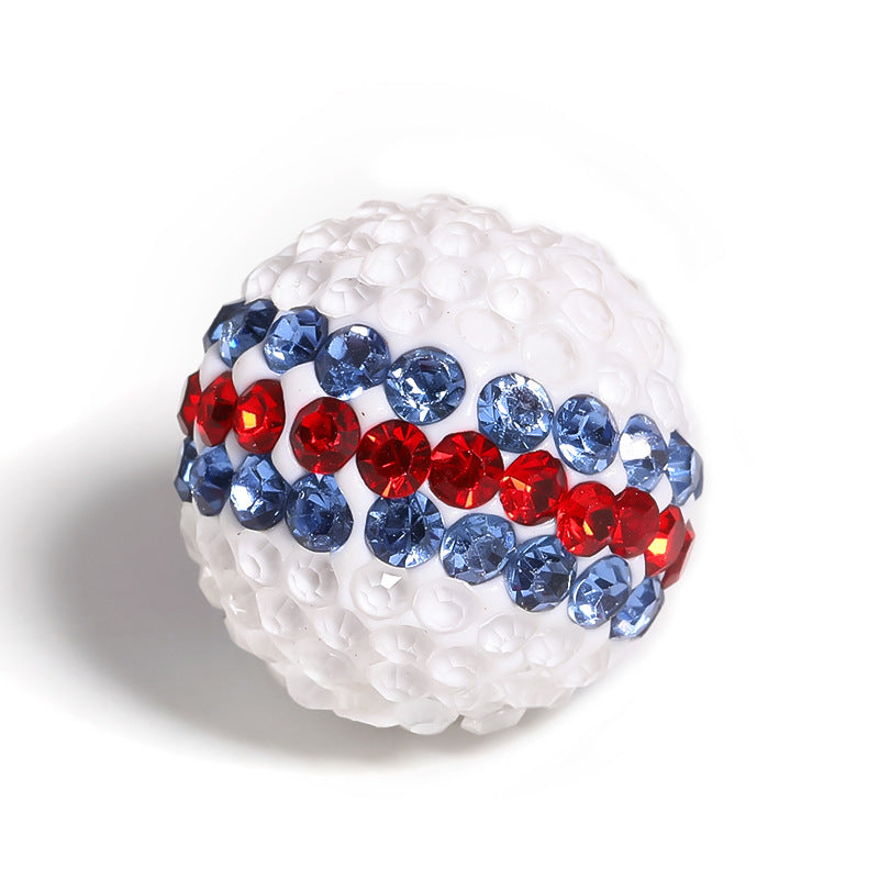 Shambhala clay diamond ball color rhinestone polymer clay bead diy full drill bead