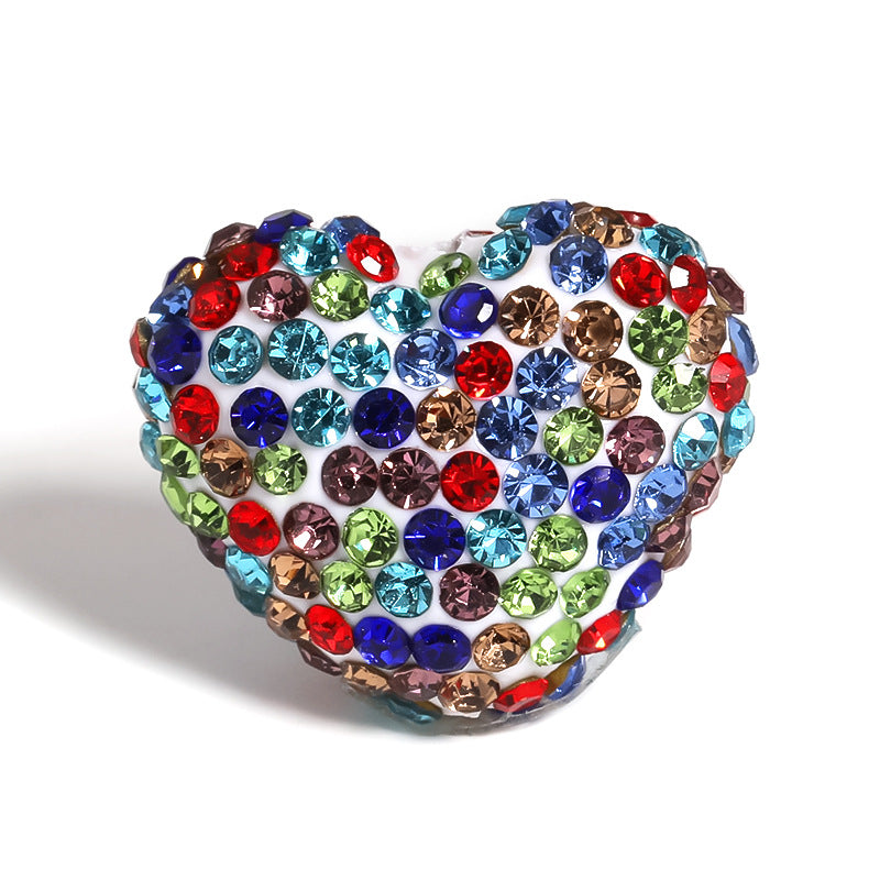 Shambhala clay diamond ball color rhinestone polymer clay bead diy full drill bead
