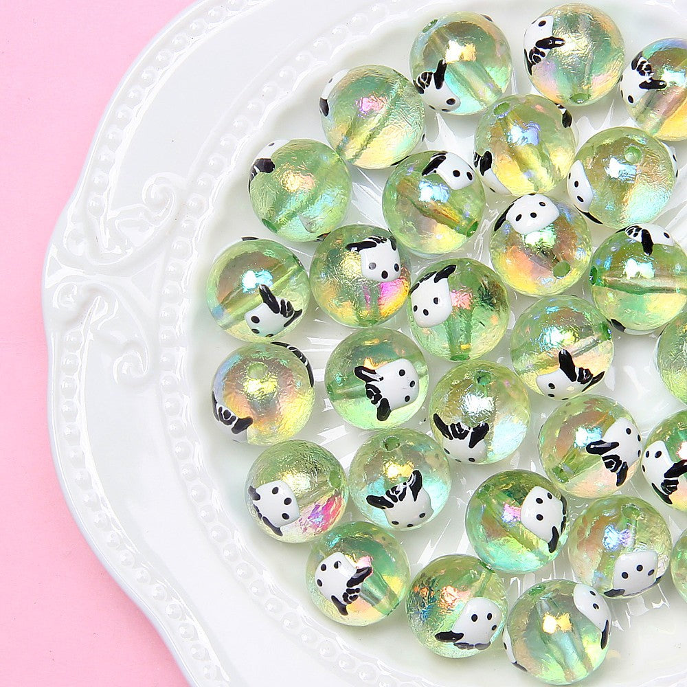 Acrylic beading diy loose bead jewelry accessory beads