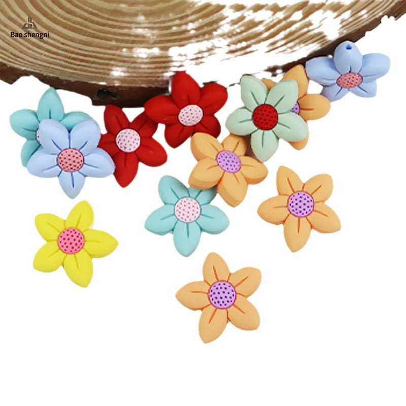 New gardenia loose beads