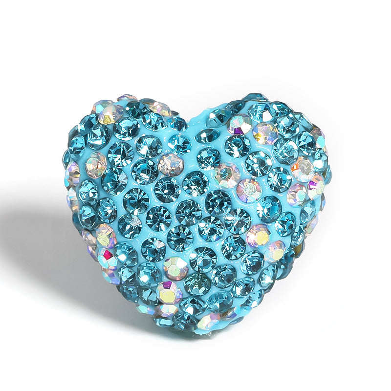 Shambhala clay diamond ball color rhinestone polymer clay bead diy full drill bead