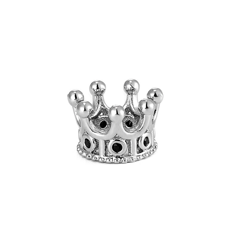 diy Jewelry Micro-set Accessories Crown Jewelry Zircon DIY loose bead bracelet beads