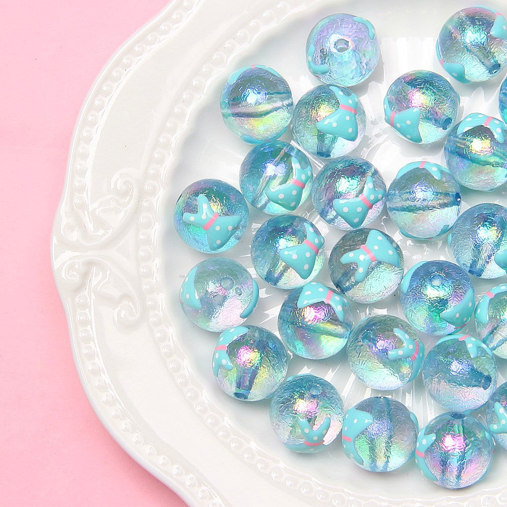 Acrylic beading diy loose bead jewelry accessory beads