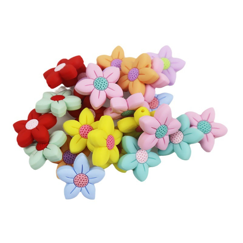 New gardenia loose beads