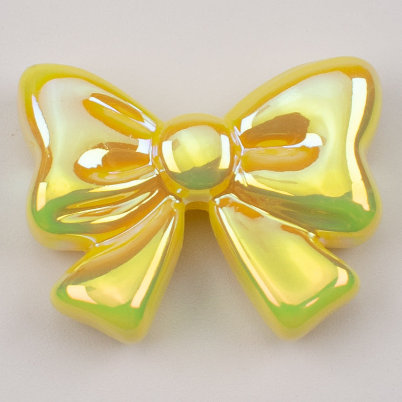 Bow Cute magic color anti-scratch hole DIY accessories accessories