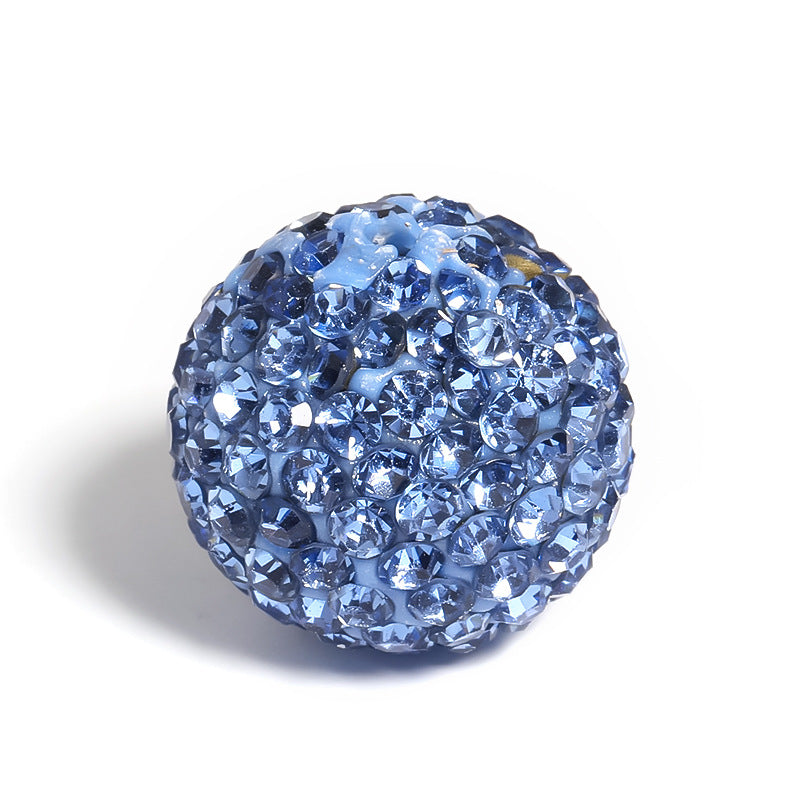 Shambhala clay diamond ball color rhinestone polymer clay bead diy full drill bead