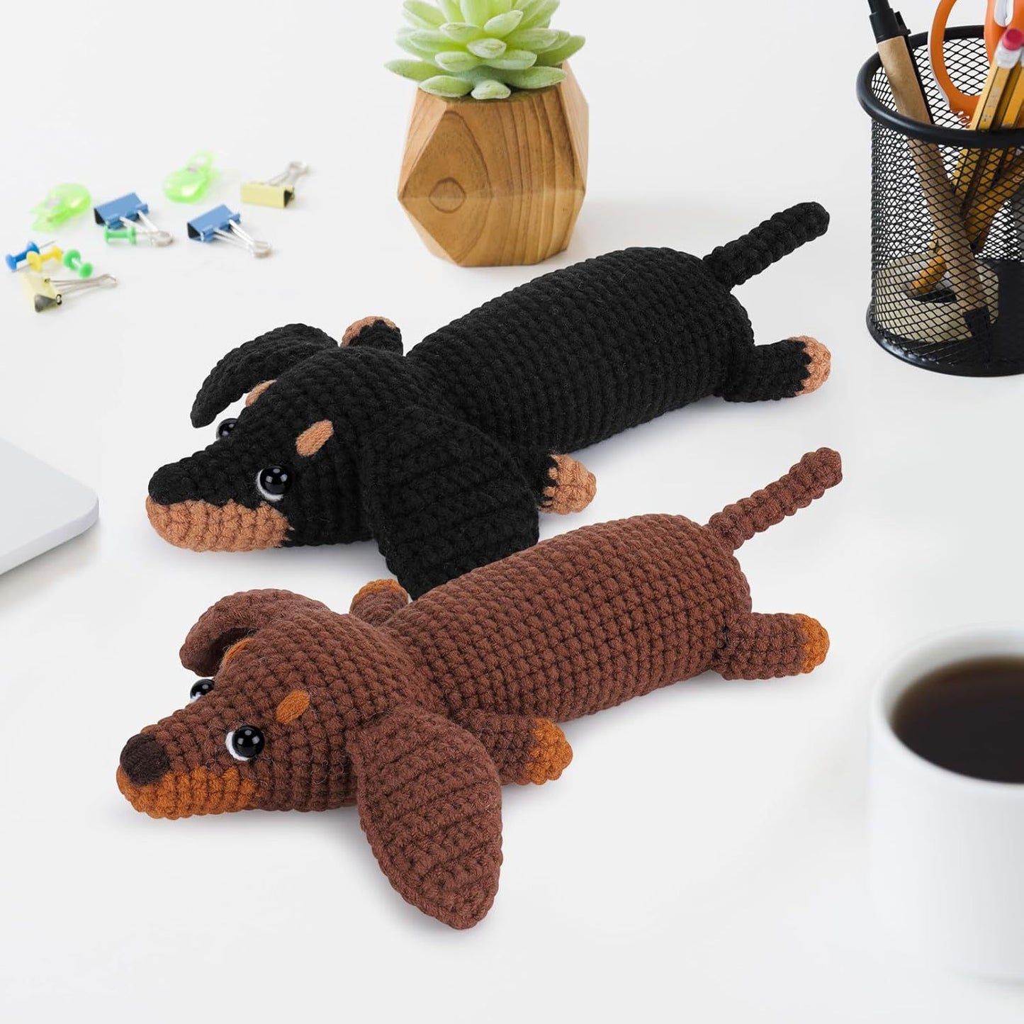 CODGP Crochet Kit,13in Crochet Animal Kit Elephant,Crochet Starter Kit Gift for Adults Kids with Yarn Sets,Amigurumi Crochet Kits with Step-by-Step Video Tutorials Visit the CODGP Store