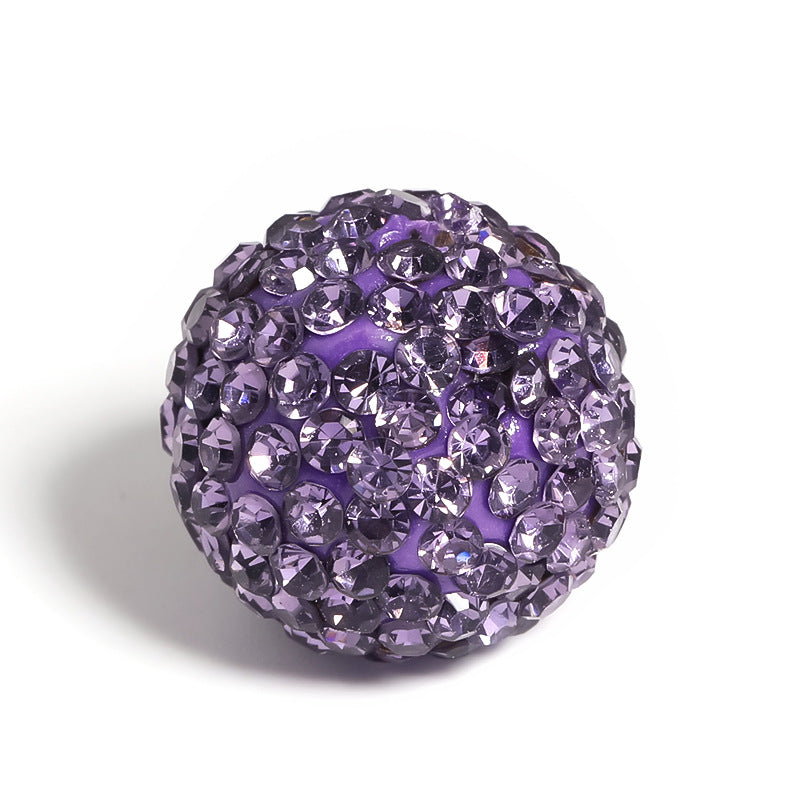 Shambhala clay diamond ball color rhinestone polymer clay bead diy full drill bead