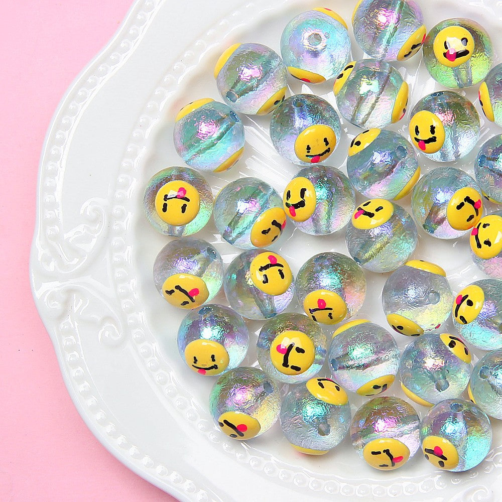 Acrylic beading diy loose bead jewelry accessory beads
