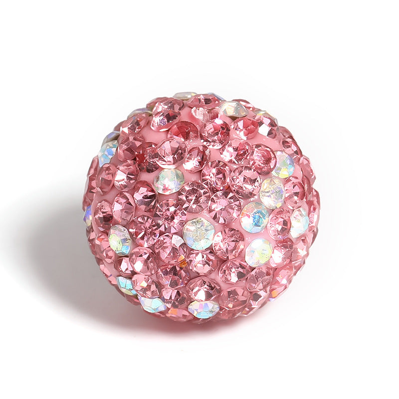 Shambhala clay diamond ball color rhinestone polymer clay bead diy full drill bead