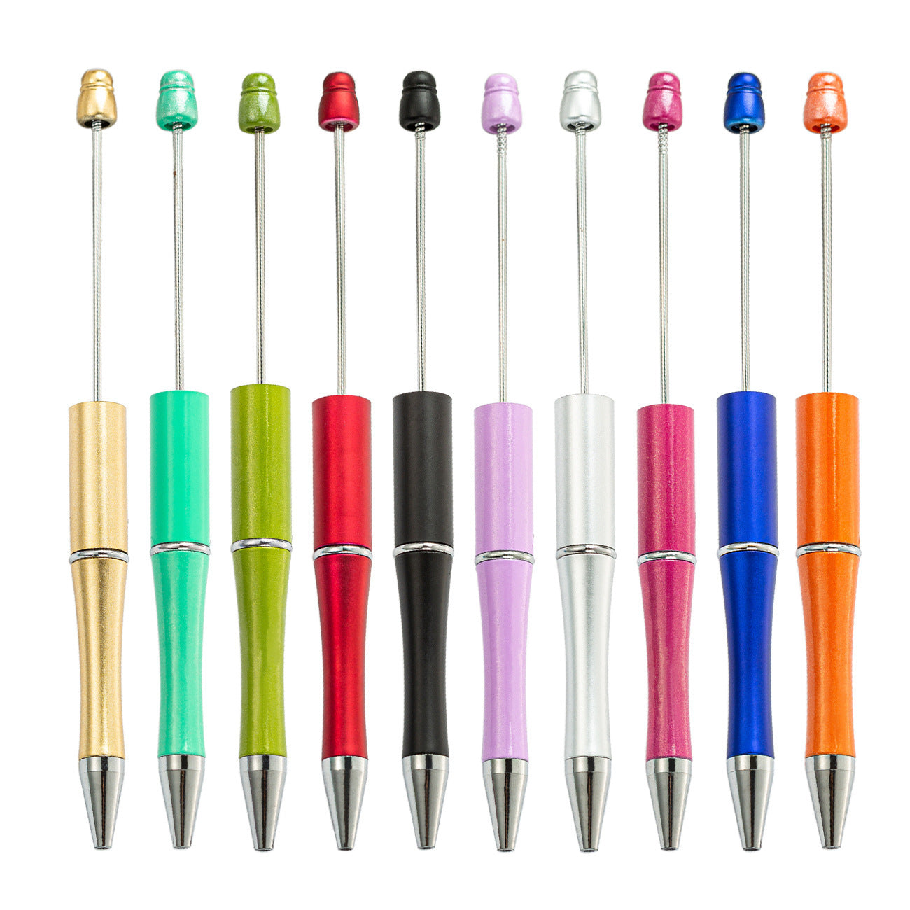 New Candy Beaded Ballpoint Pen Diy Pens Gift for Writing Beadable Pens Beadable Pen DIY Gift for Student Office Supplies
