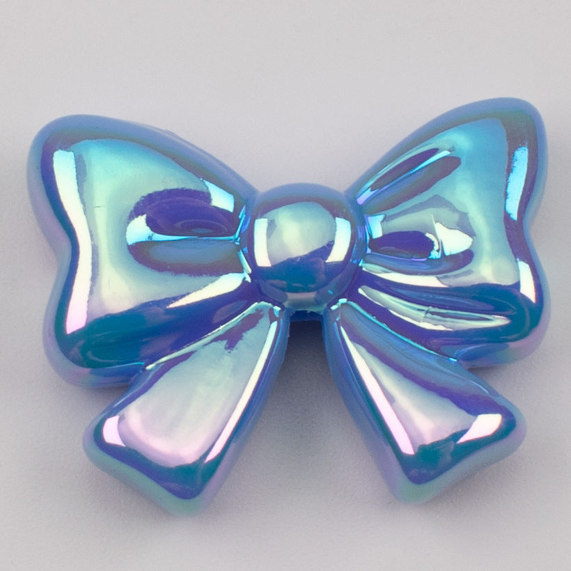 Bow Cute magic color anti-scratch hole DIY accessories accessories