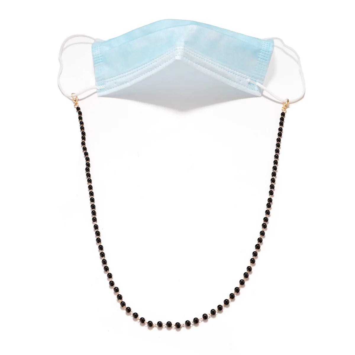 Vintage Pearl Beaded Face-Mask Chain Sunglasses Lanyard Women Adjustable Glasses Holder Cord Anti-Slip Reading Eyewear Jewelry