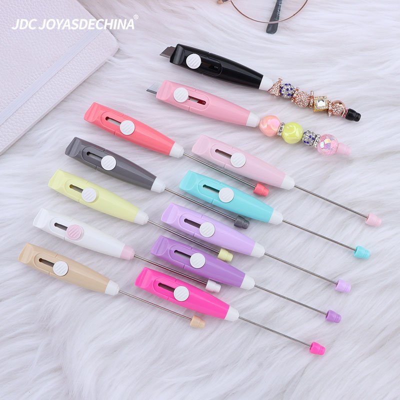 10pcs/20pcs DIY bead express knife, portable unboxing and unpacking, paper cutting knife, unboxing knife, office and home express knife