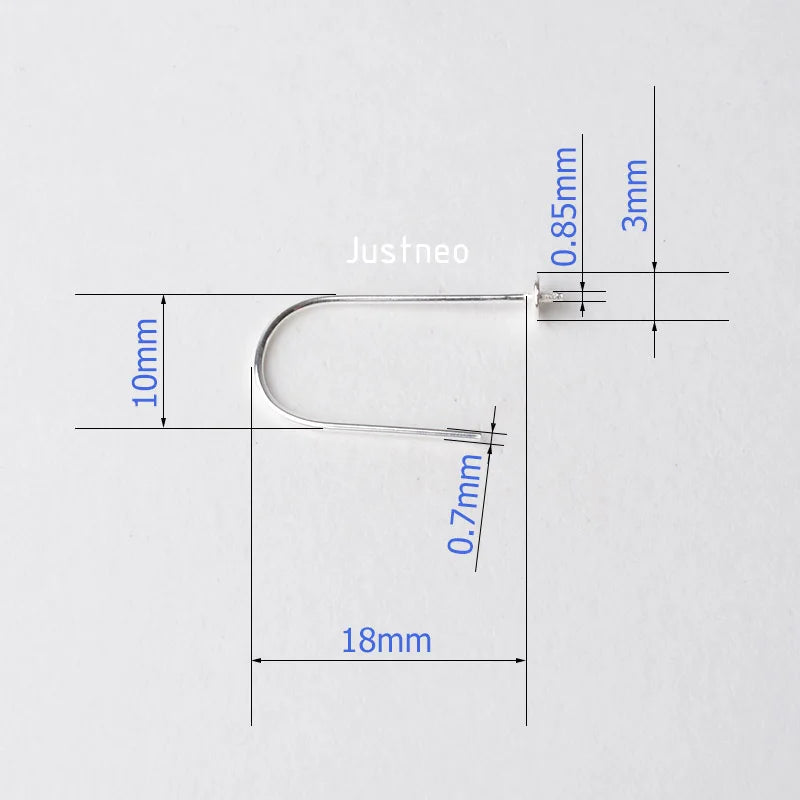 ear hook, solid 925 sterling silver earring wire hooks with Bead Caps, Jewelry DIY sterling silver earring findings components