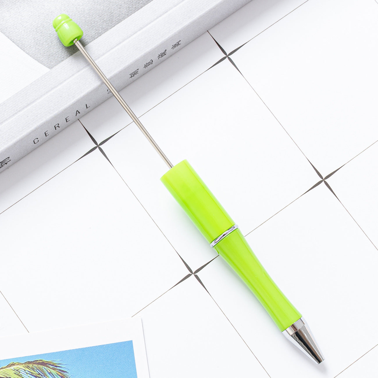New Candy Beaded Ballpoint Pen Diy Pens Gift for Writing Beadable Pens Beadable Pen DIY Gift for Student Office Supplies