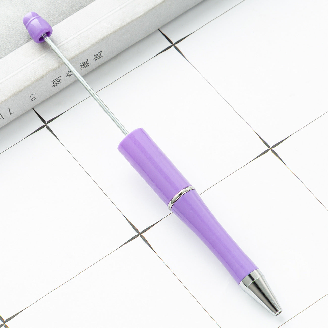 New Candy Beaded Ballpoint Pen Diy Pens Gift for Writing Beadable Pens Beadable Pen DIY Gift for Student Office Supplies