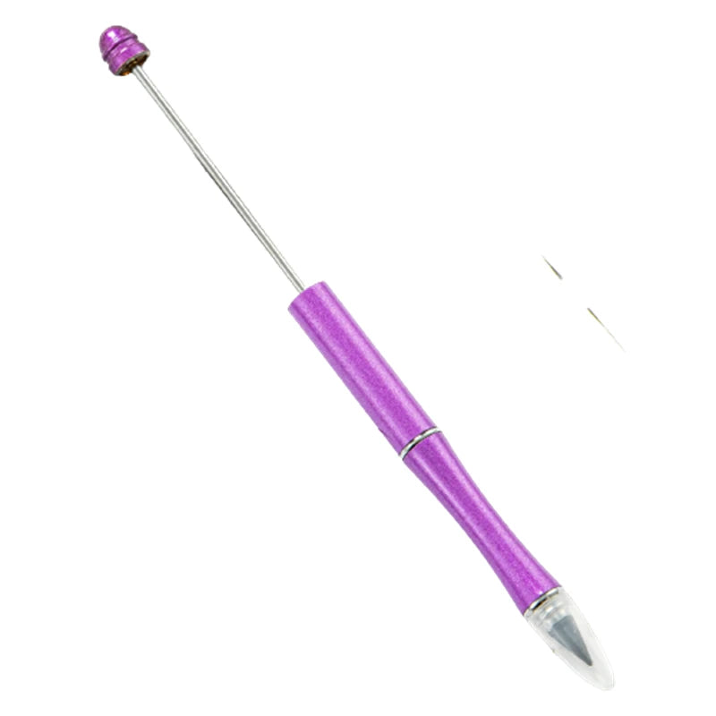 10Pcs DIY Beads Pencil Beaded Colorful Metal Pencil No Ink Ever Lasting Pencils For Kids School Supplies