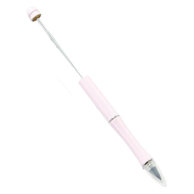 10Pcs DIY Beads Pencil Beaded Colorful Metal Pencil No Ink Ever Lasting Pencils For Kids School Supplies