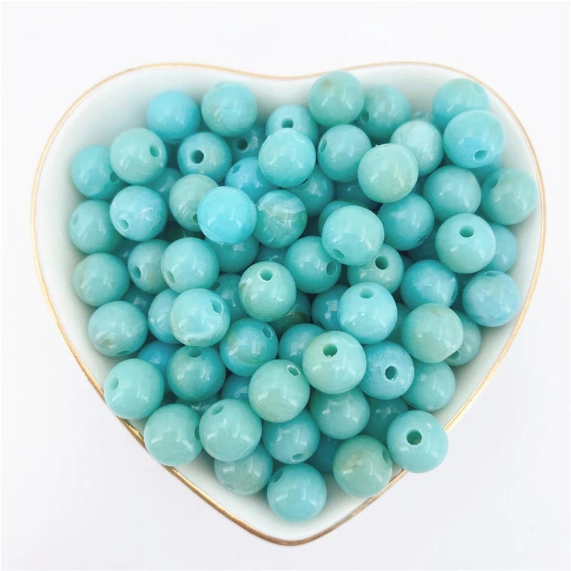 6/8/10mm Two-Color Cloud Beads For Accessories Beads DIYJewelry Making Findings