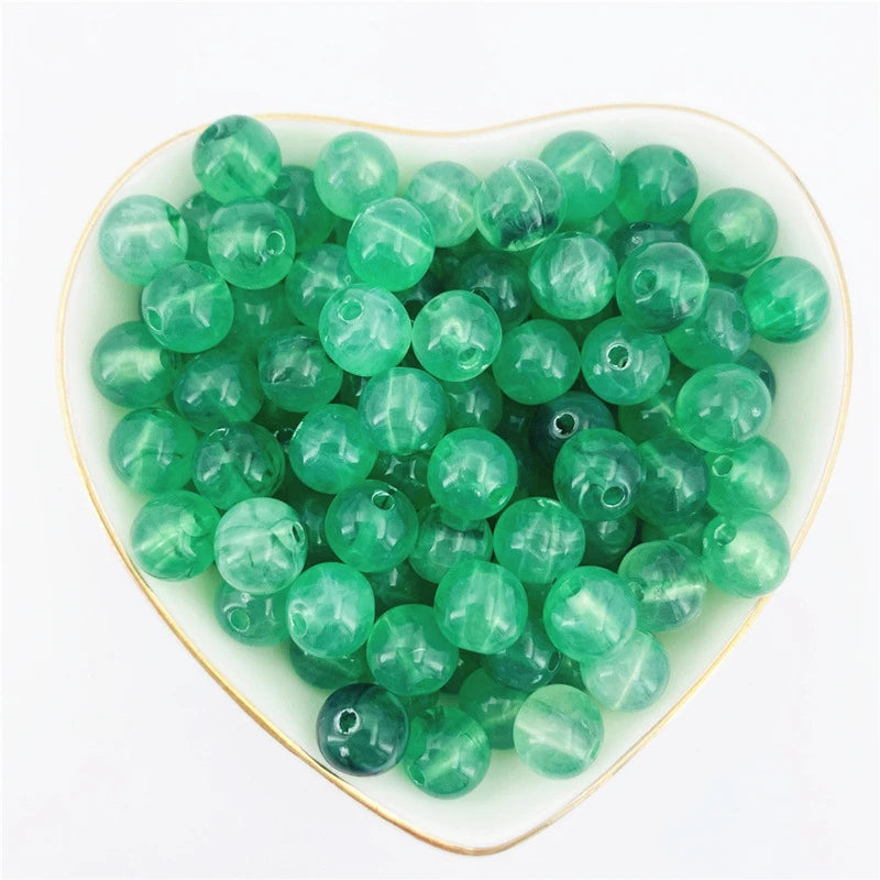6/8/10mm Two-Color Cloud Beads For Accessories Beads DIYJewelry Making Findings