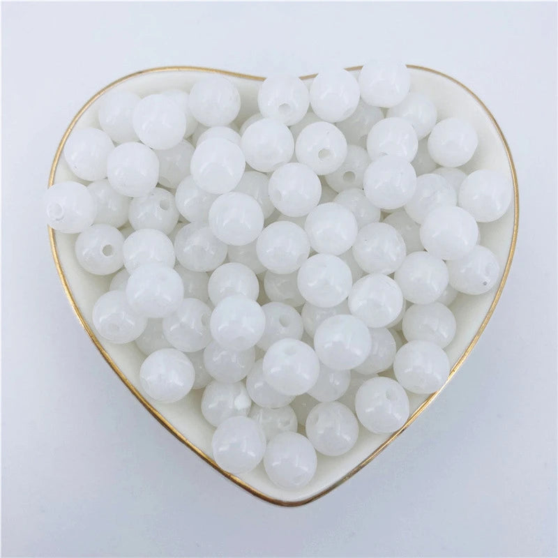 6/8/10mm Two-Color Cloud Beads For Accessories Beads DIYJewelry Making Findings