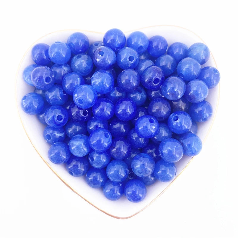 6/8/10mm Two-Color Cloud Beads For Accessories Beads DIYJewelry Making Findings