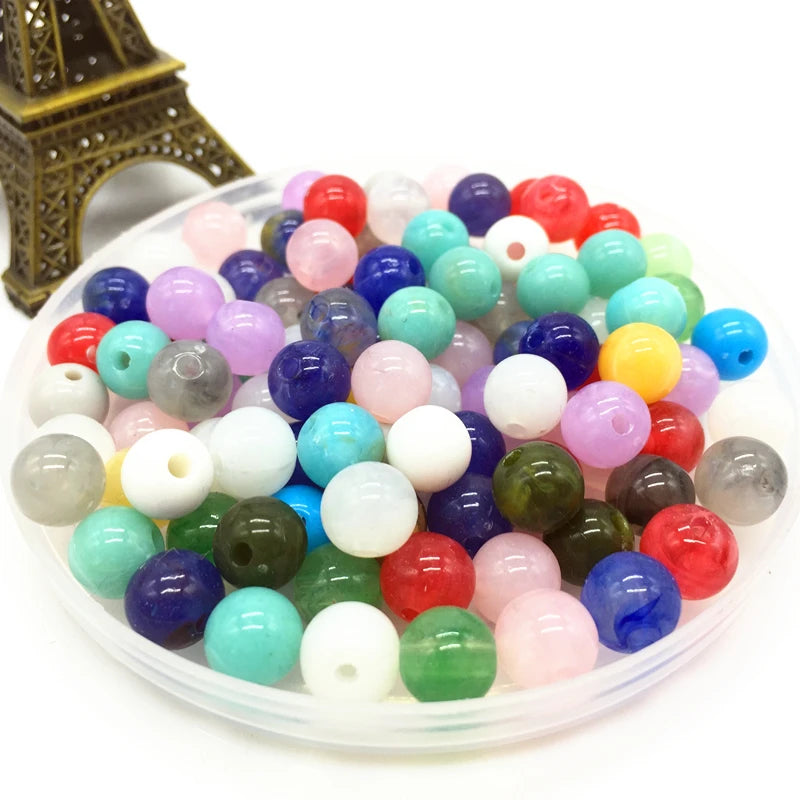 6/8/10mm Two-Color Cloud Beads For Accessories Beads DIYJewelry Making Findings